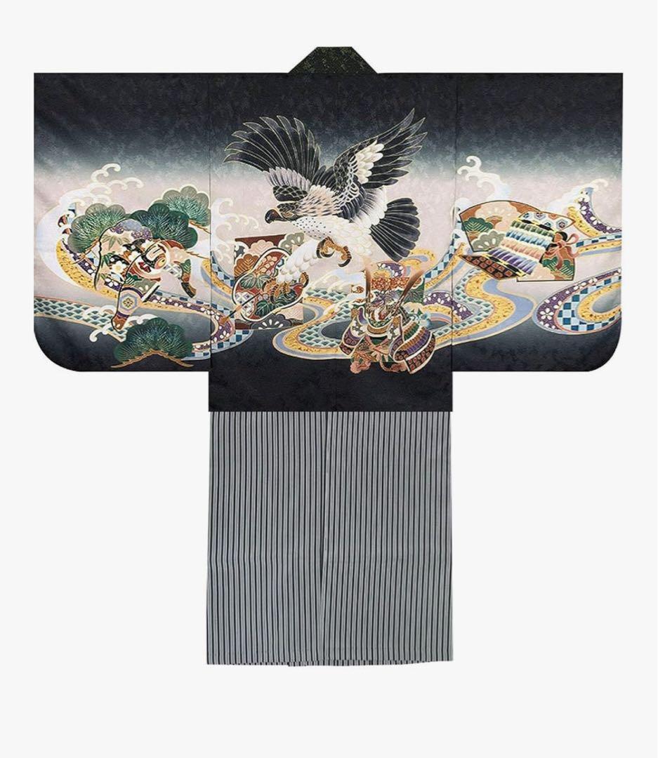 【五歳　七五三用着物セット】※肩上げ済