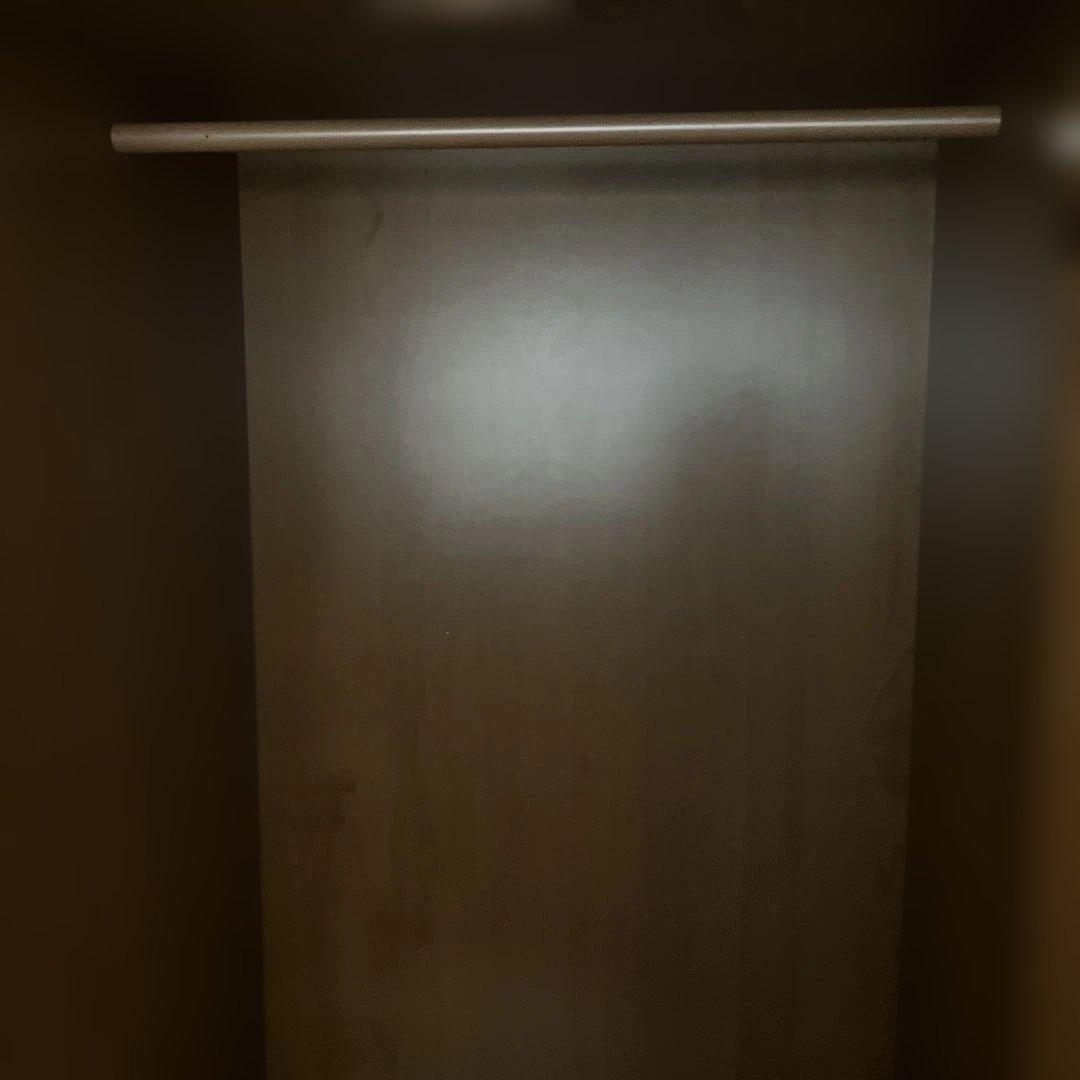 ワードローブ　洋服ダンス　ミラー付き　レトロ