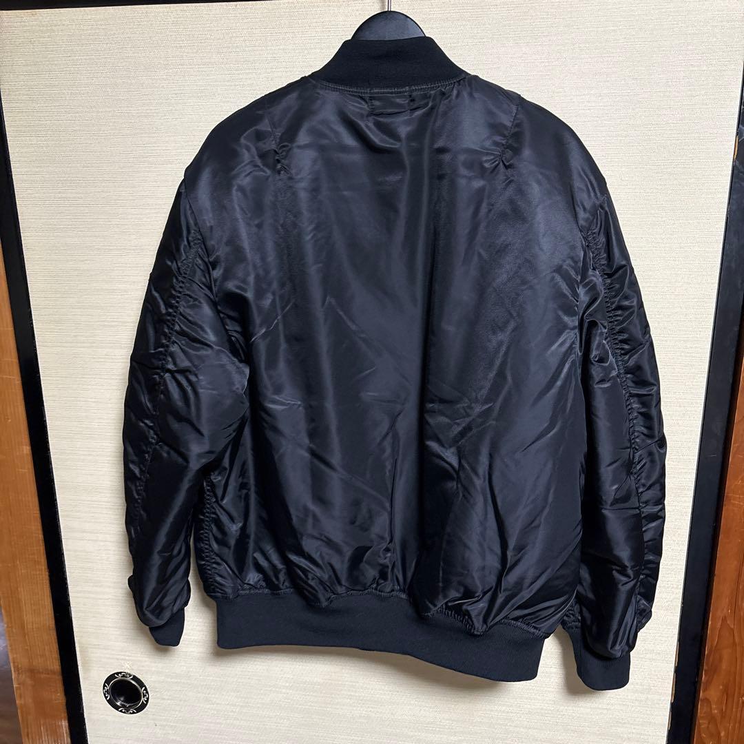 porkchop MA1 jacket ブラック　M