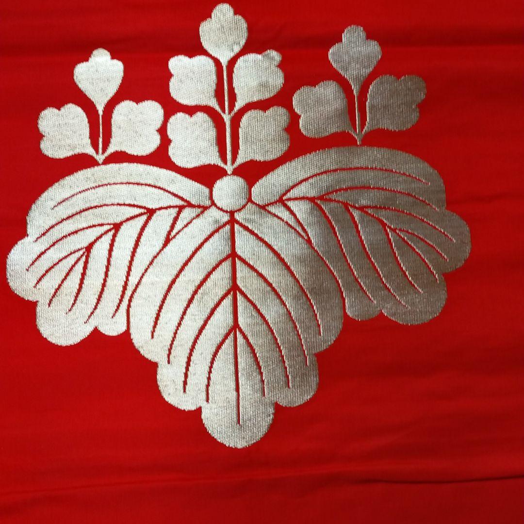 1735蔵出し　アンティーク末広がり家の繁栄小槌金運アップ縁起物の特大袱紗