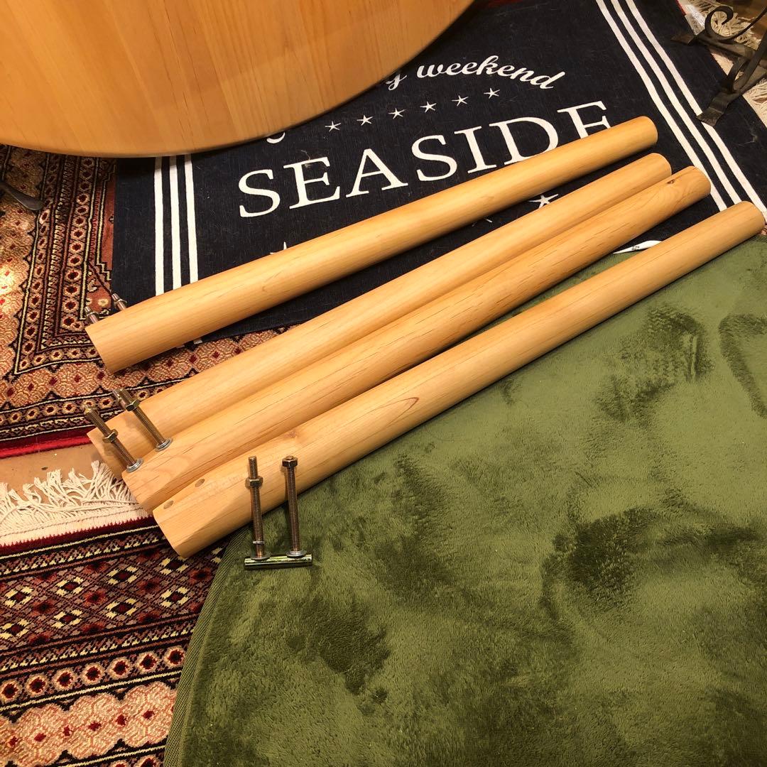 ￼sale 美品　アルダーソリッド　ラウンドテーブル　115 丸テーブル