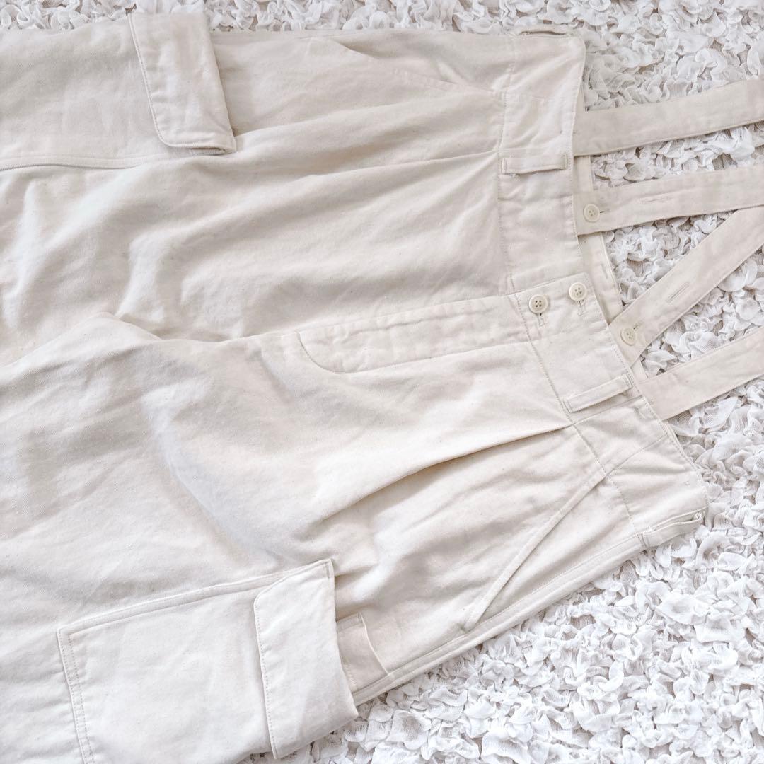 2024 UpcycleLino × OEUVRE チノサスペンダーパンツ