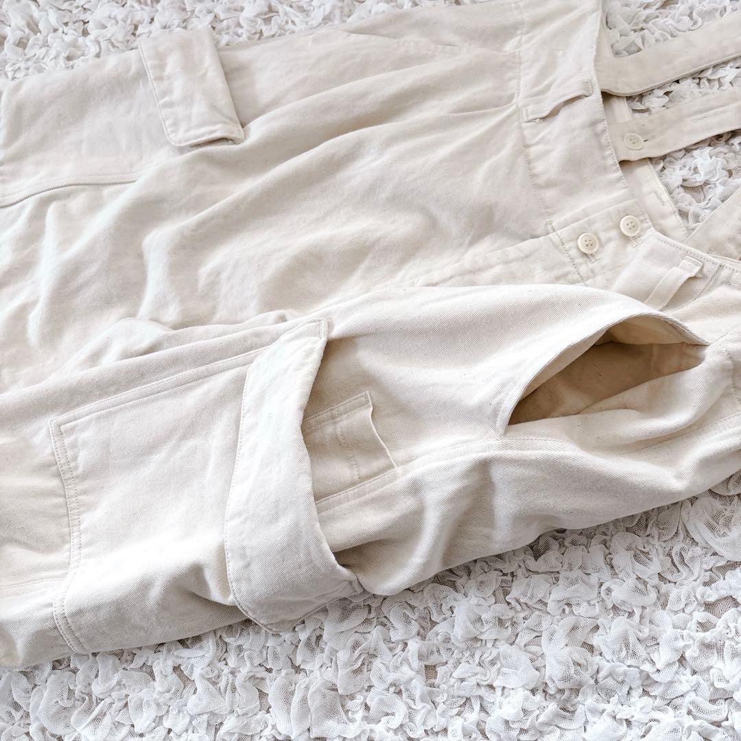 2024 UpcycleLino × OEUVRE チノサスペンダーパンツ