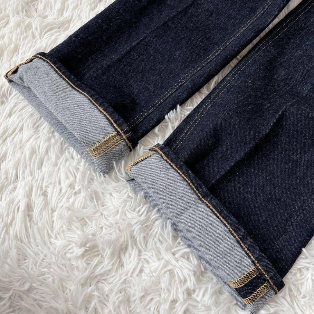 新品タグ付✨YANUK×ETRE 初コラボデニム　ハイウエスト　濃紺