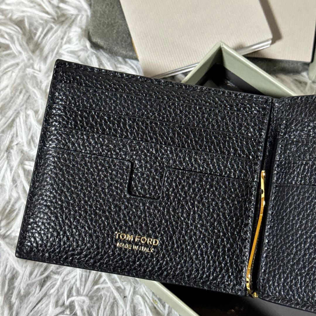 新品未使用✨トムフォード　YT231 LCL158G マネークリップ　ブラック