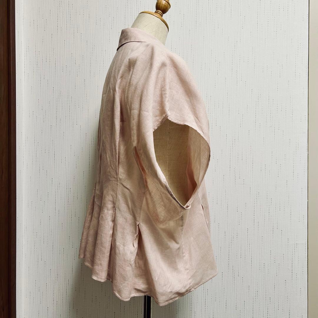 【GALLARDA GALANTE】ハーフスリーブウエストシェイプシャツ