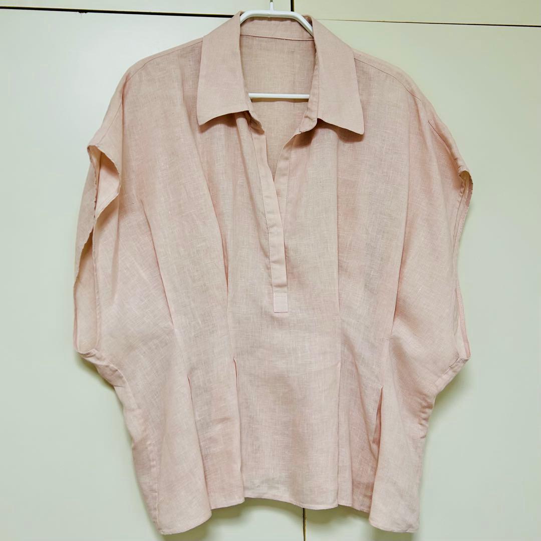 【GALLARDA GALANTE】ハーフスリーブウエストシェイプシャツ