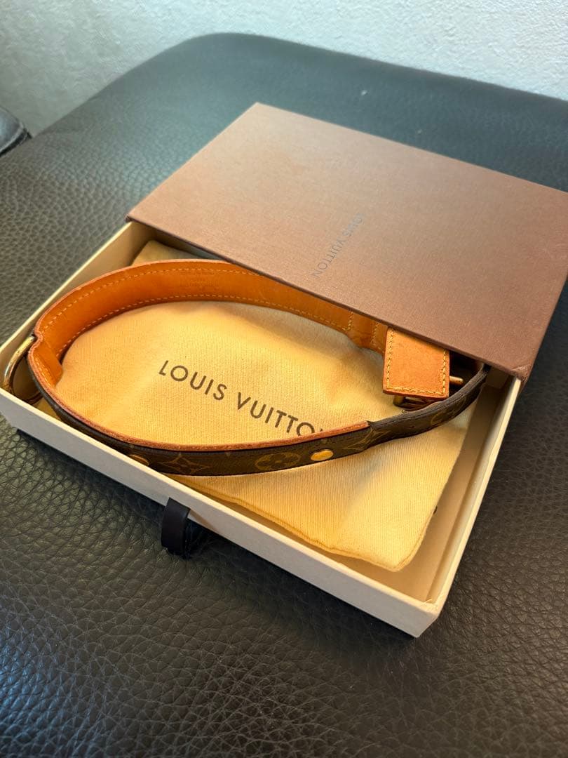 ルイヴィトン 大型犬用首輪