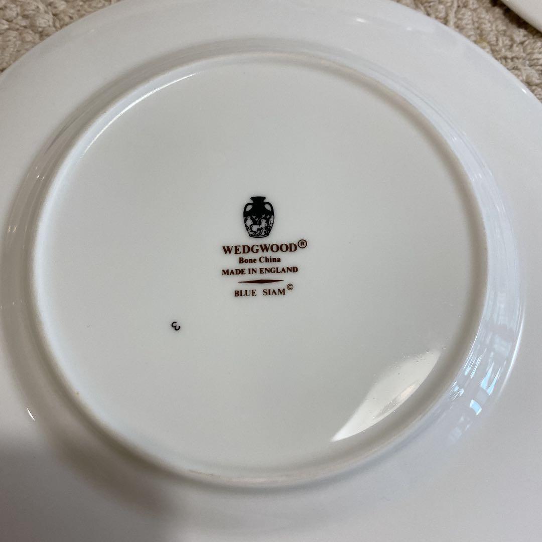 ウェッジウッド　ボーンチャイナ　BLUESIAM