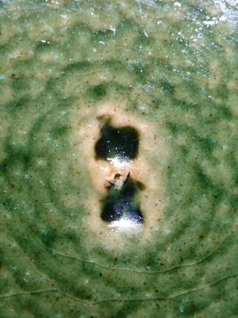 【美品】板皿　長皿　角皿　陶器　置物　インテリア　工芸品　美術品　A3157