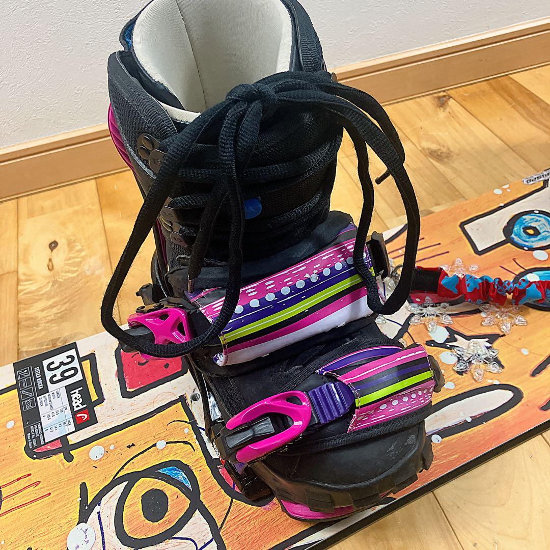 美品 HEAD レディース スノーボード 139cm BURTON バートン