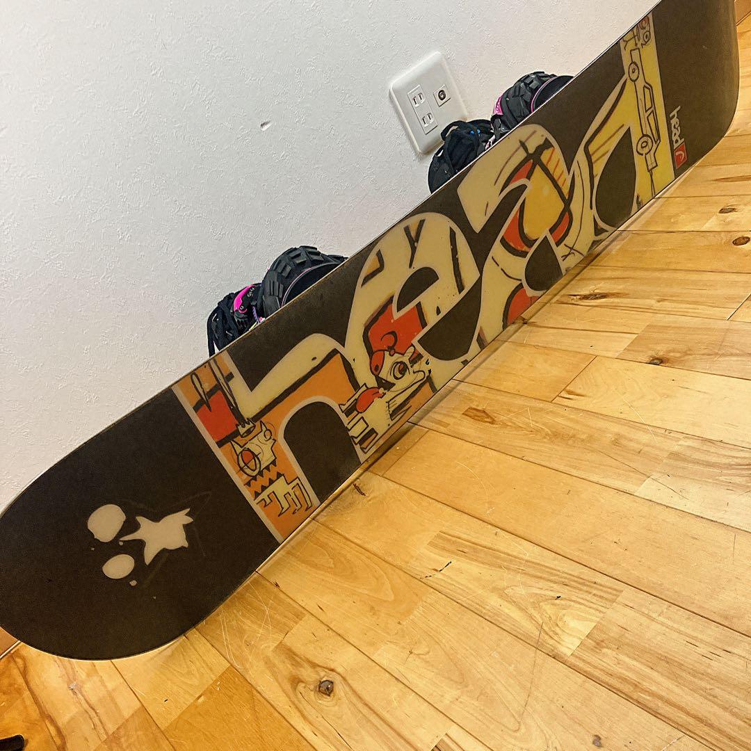 美品 HEAD レディース スノーボード 139cm BURTON バートン