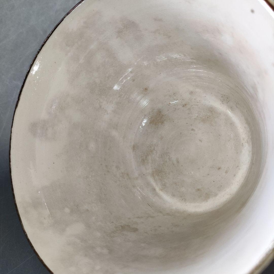 A1254-1/阿山人 造/桔梗の画向付5客/共箱/飾鉢/盛鉢/菓子鉢/懐石道具