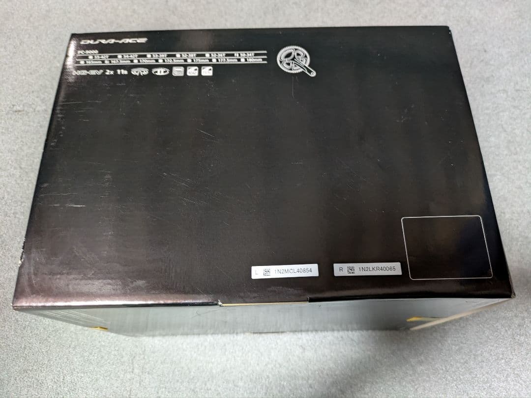 シマノ DURA-ACE FC-9000 167.5 52-38T 50-34T