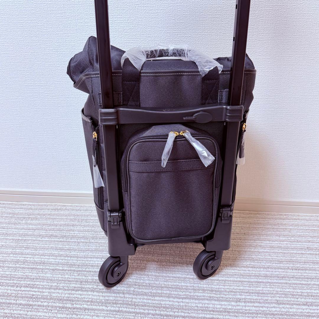 新品✨＜Ｍサイズ＞スワニー トートキャリーアクティブタウントート４輪ストッパー付