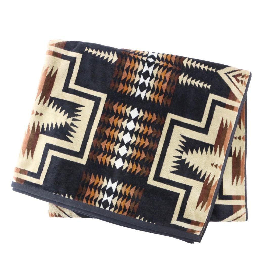 【k2‼︎】ペンドルトンPENDLETONオーバーサイズジャガードタオル