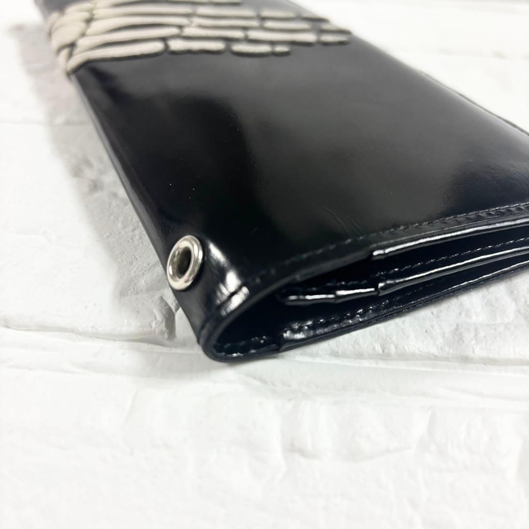 【希少】UNDERCOVERISM スカルハンド 長財布 ブラック レザー