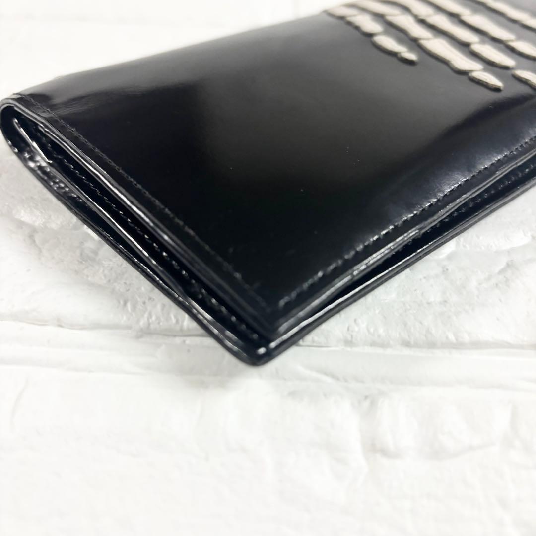 【希少】UNDERCOVERISM スカルハンド 長財布 ブラック レザー