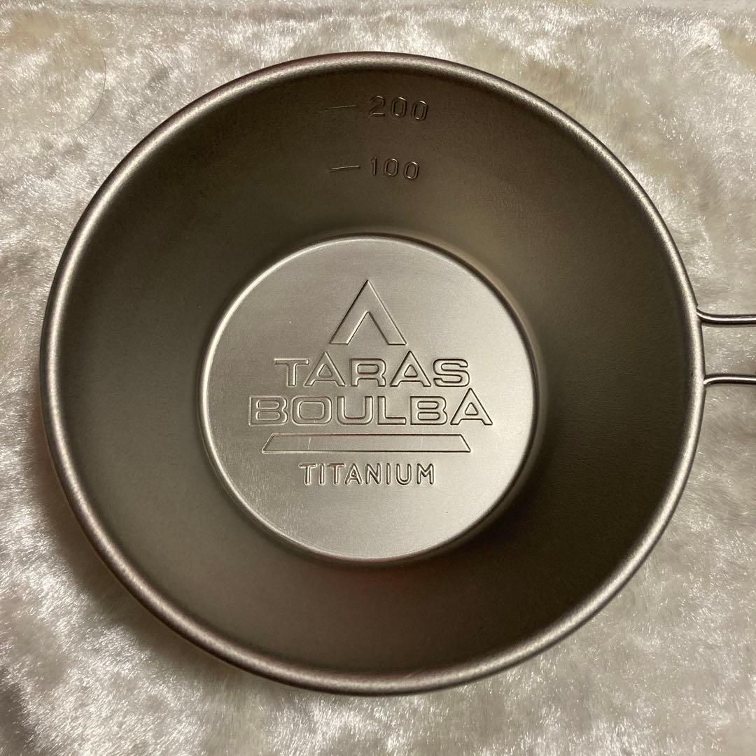 アシックス TARASBOULBA チタニューム シェラカップ 箱入新品未使用