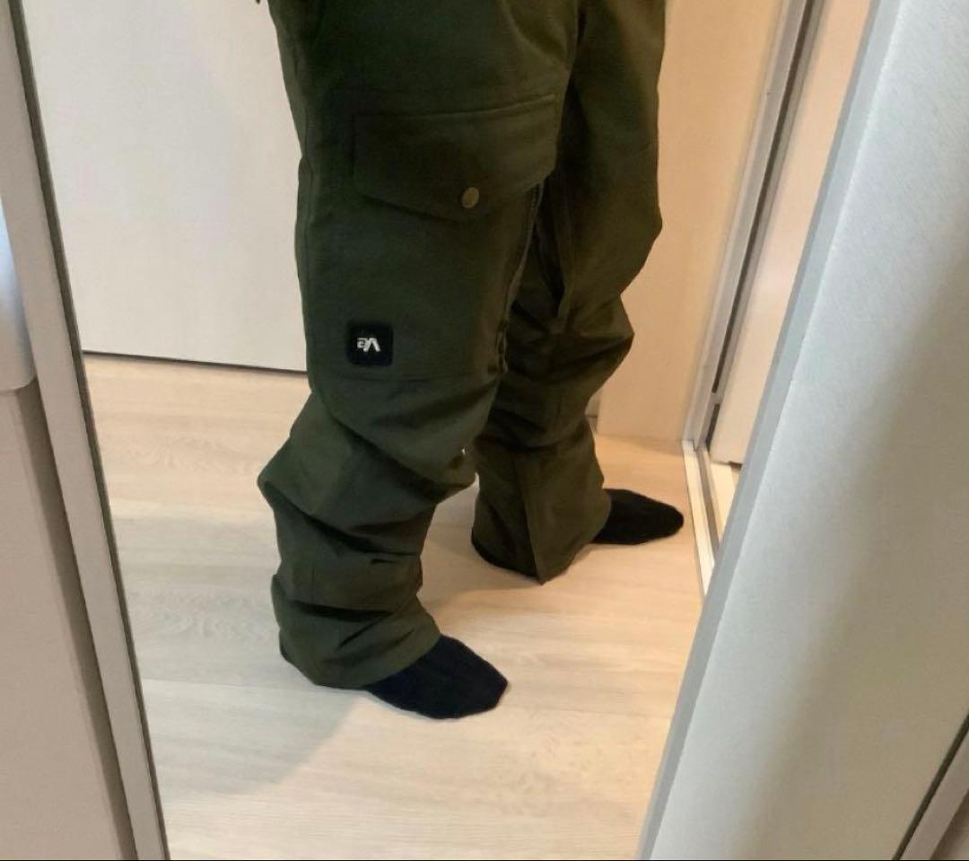 アナログ(BURTON)ANALOGビブパンツ　スノーボード　ウエアーS