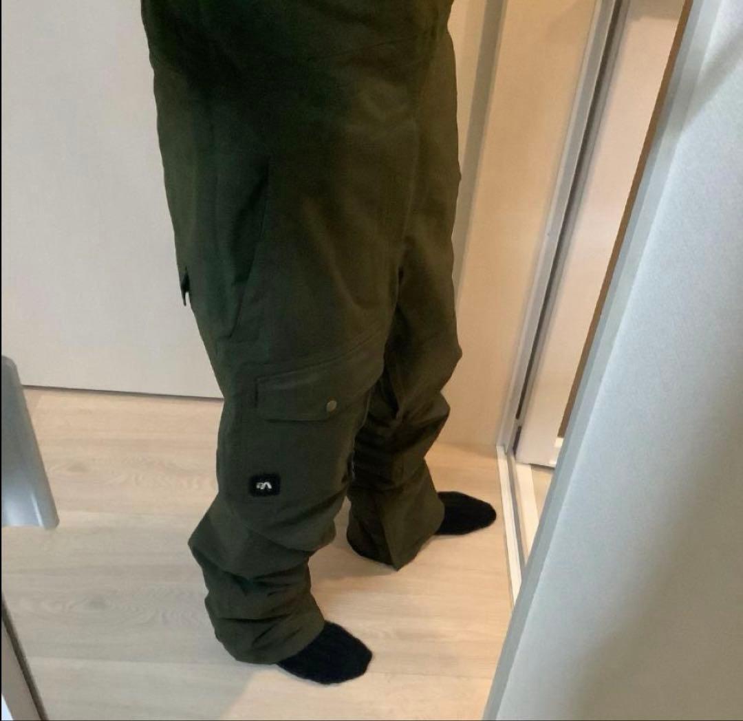 アナログ(BURTON)ANALOGビブパンツ　スノーボード　ウエアーS