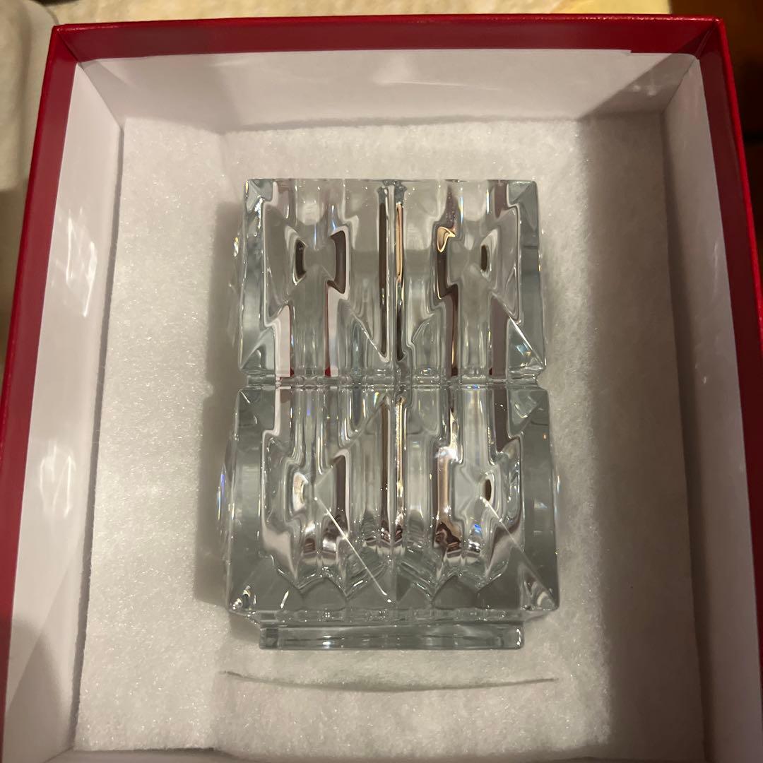 Baccarat クリスタル花瓶 四角形
