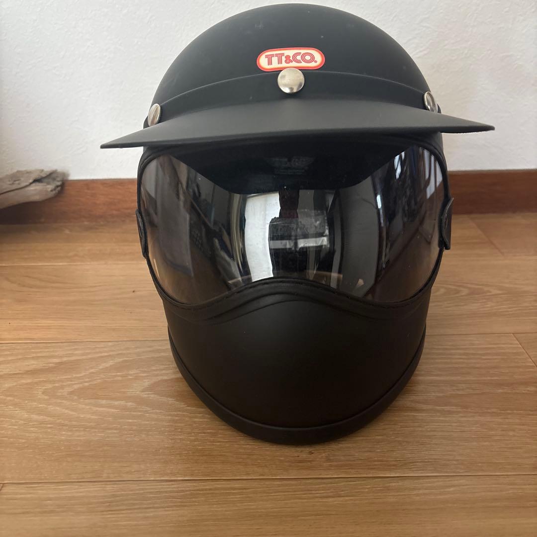 TT&CO トゥーカッター　フルフェイスヘルメット ブラック