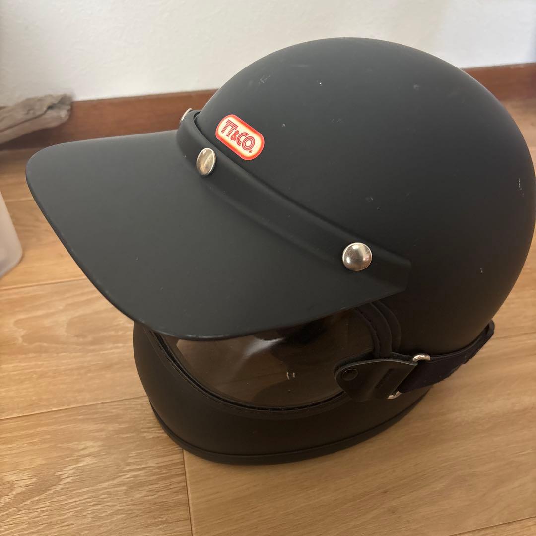 TT&CO トゥーカッター　フルフェイスヘルメット ブラック