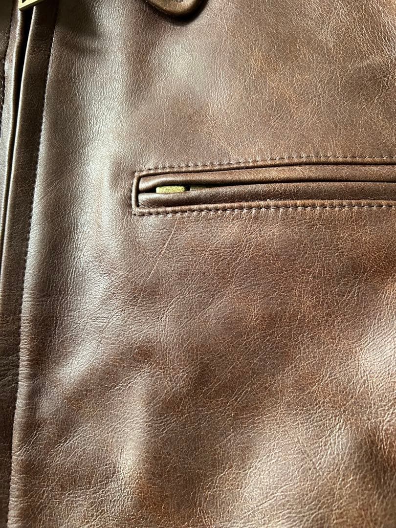 Marlboro マルボロ　ホースハイド　レザージャケット・ブルゾン　馬革