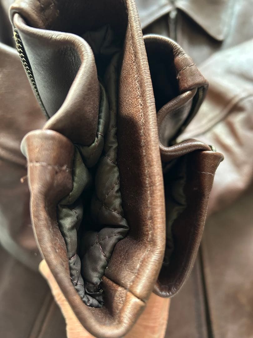 Marlboro マルボロ　ホースハイド　レザージャケット・ブルゾン　馬革