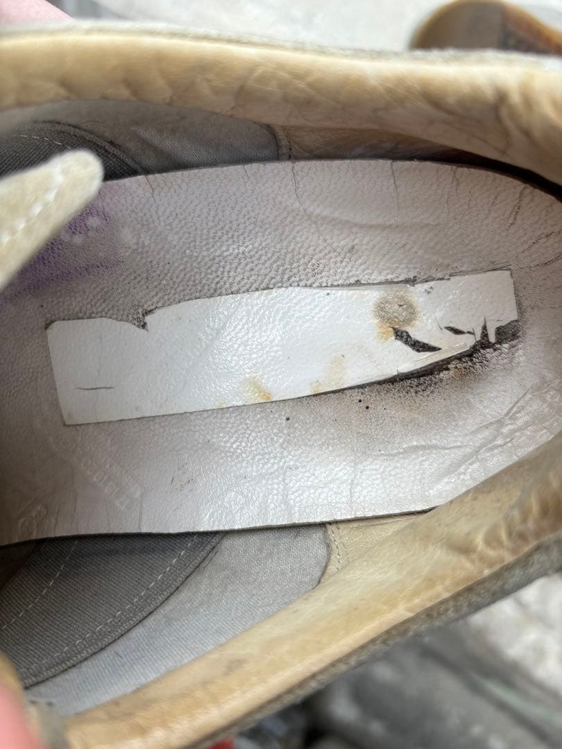 Maison Martin Margiela ジャーマントレーナー　ペンキ