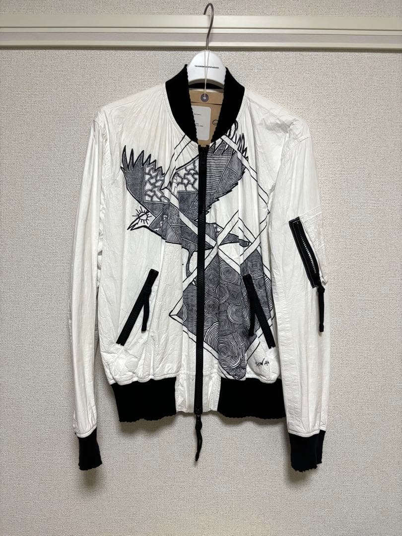 2014春夏　ソロイスト × E-WAX ペイントフライトジャケット