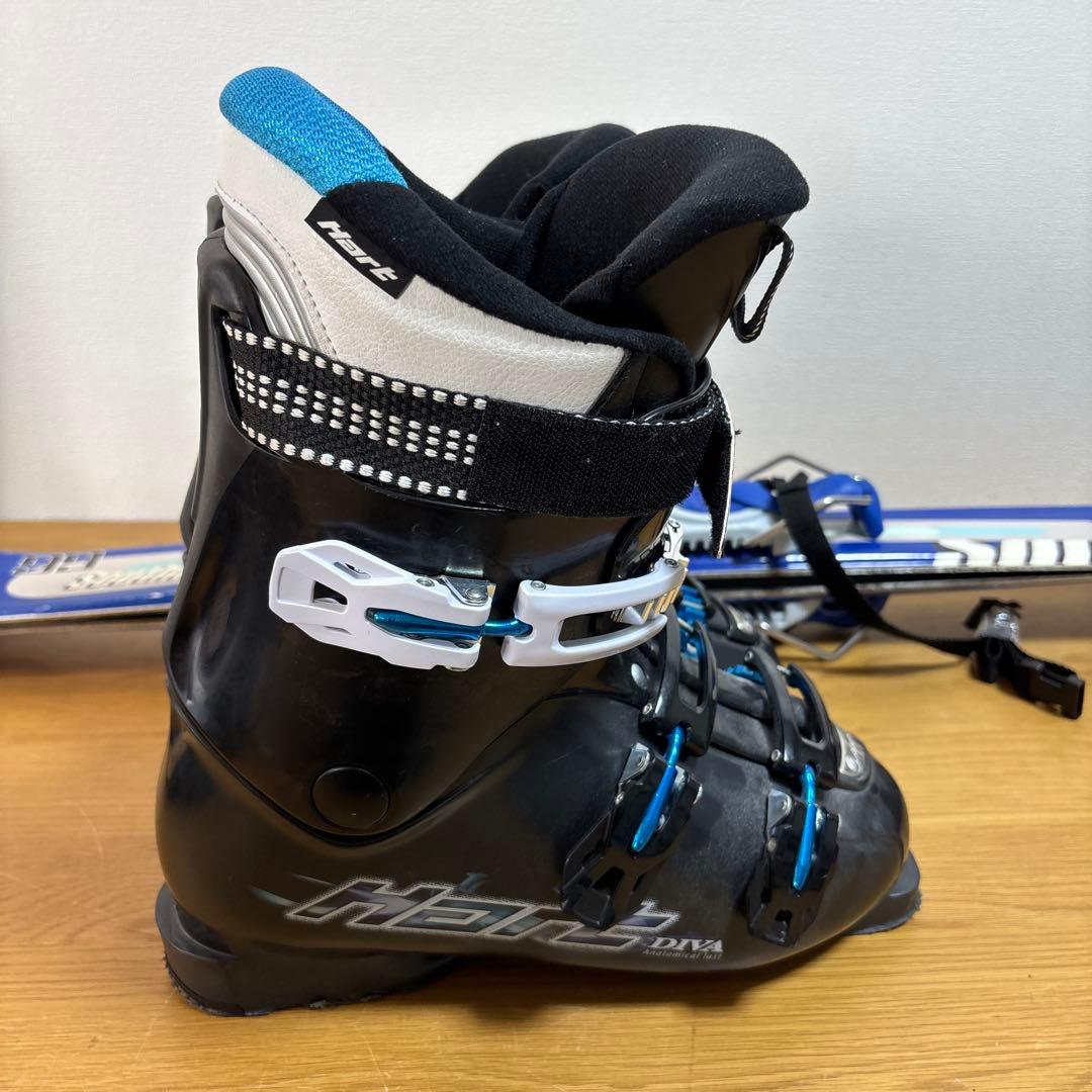 メンズ　ショートスキー　ファンスキーセット　27 -27.5 cmブーツ付