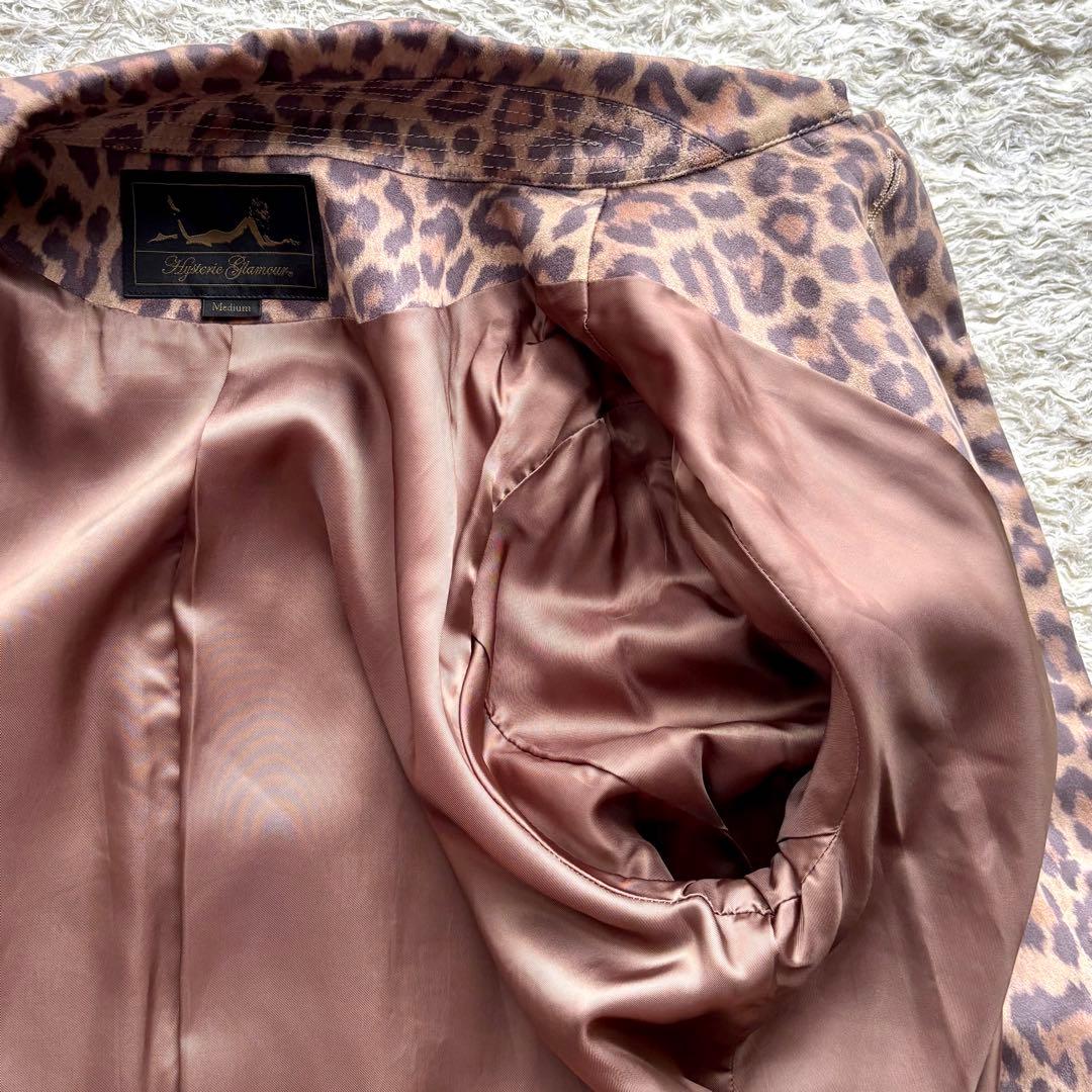 【美品】ヒステリックグラマー トレンチコート 豹柄 レオパード M