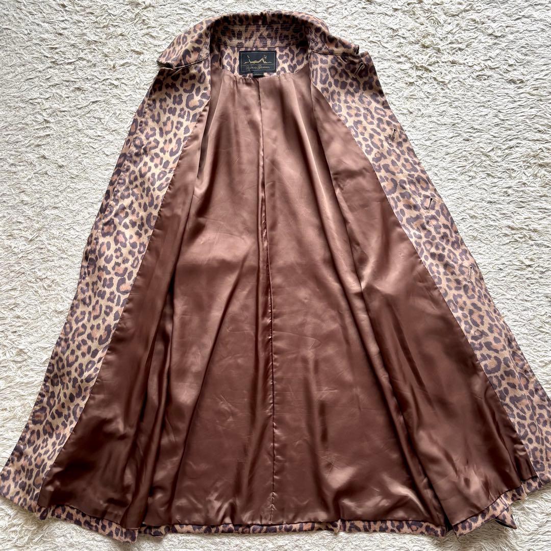 【美品】ヒステリックグラマー トレンチコート 豹柄 レオパード M