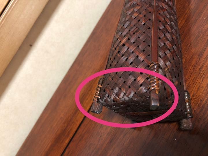 竹花籠　竹細工