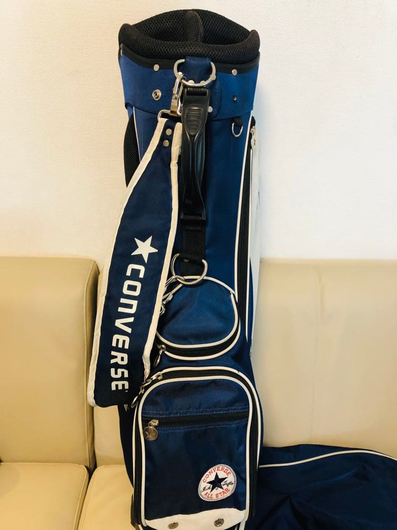 【送料込み】廃盤希少品　コンバース　スタンド式キャディバッグ　ゴルフバッグ