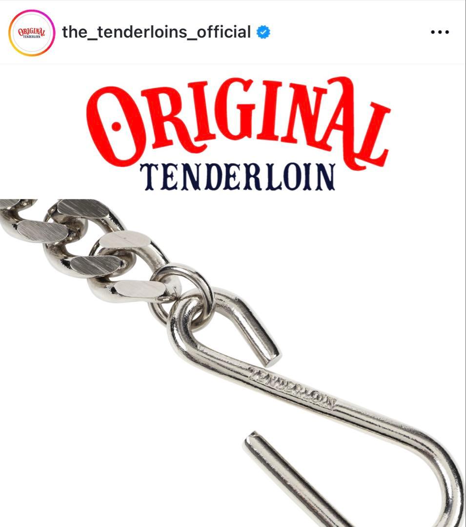 新品未使用TENDERLOIN トラッカーウォレット&チェーン　キムタク　私物