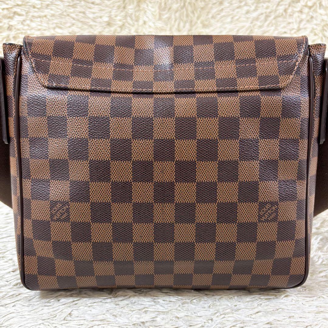 【極美品】ルイヴィトン ディストリクトPM ダミエ エベヌ N41213