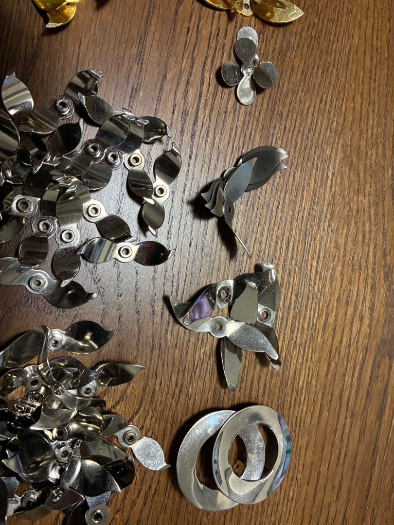 トップウォータールアー　カスタムパーツ