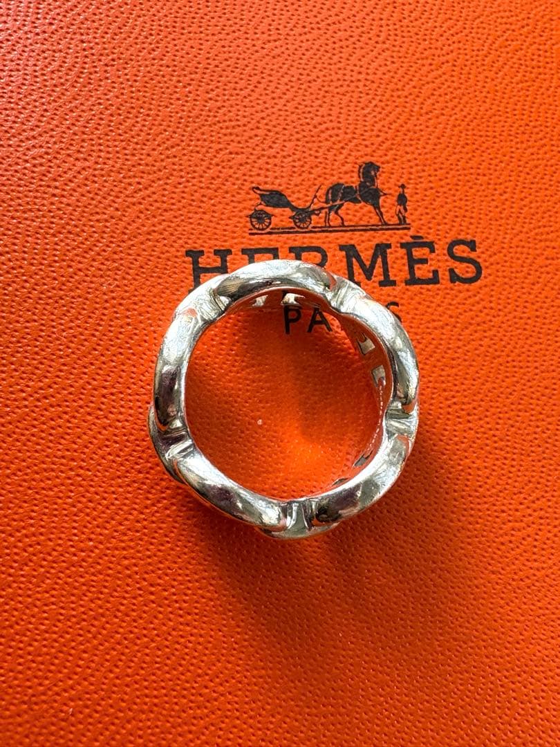 美品　HERMÈS エルメス リング シェーヌダンクル アンシェネ 46
