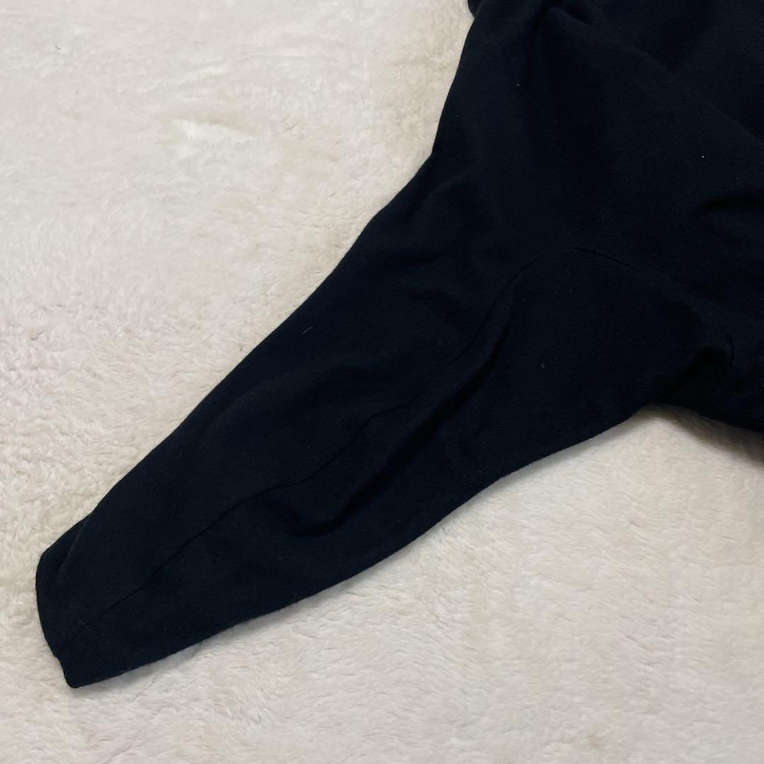 Y’s ヨウジヤマモト 変形デザイン ロングコート ストール風襟 ブラックウール