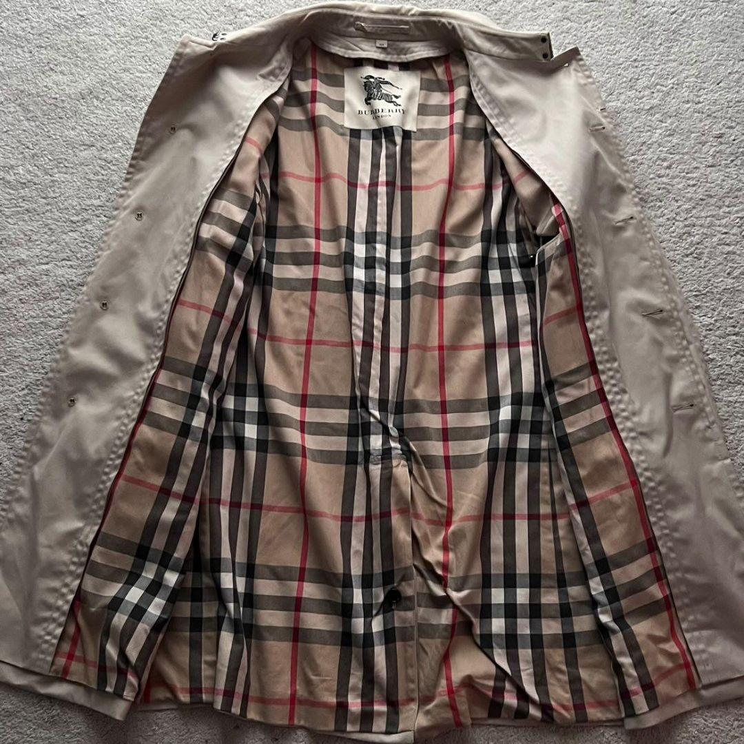 ✨現行✨バーバリーロンドン ステンカラーコート ノバチェック ライナー カシミヤ