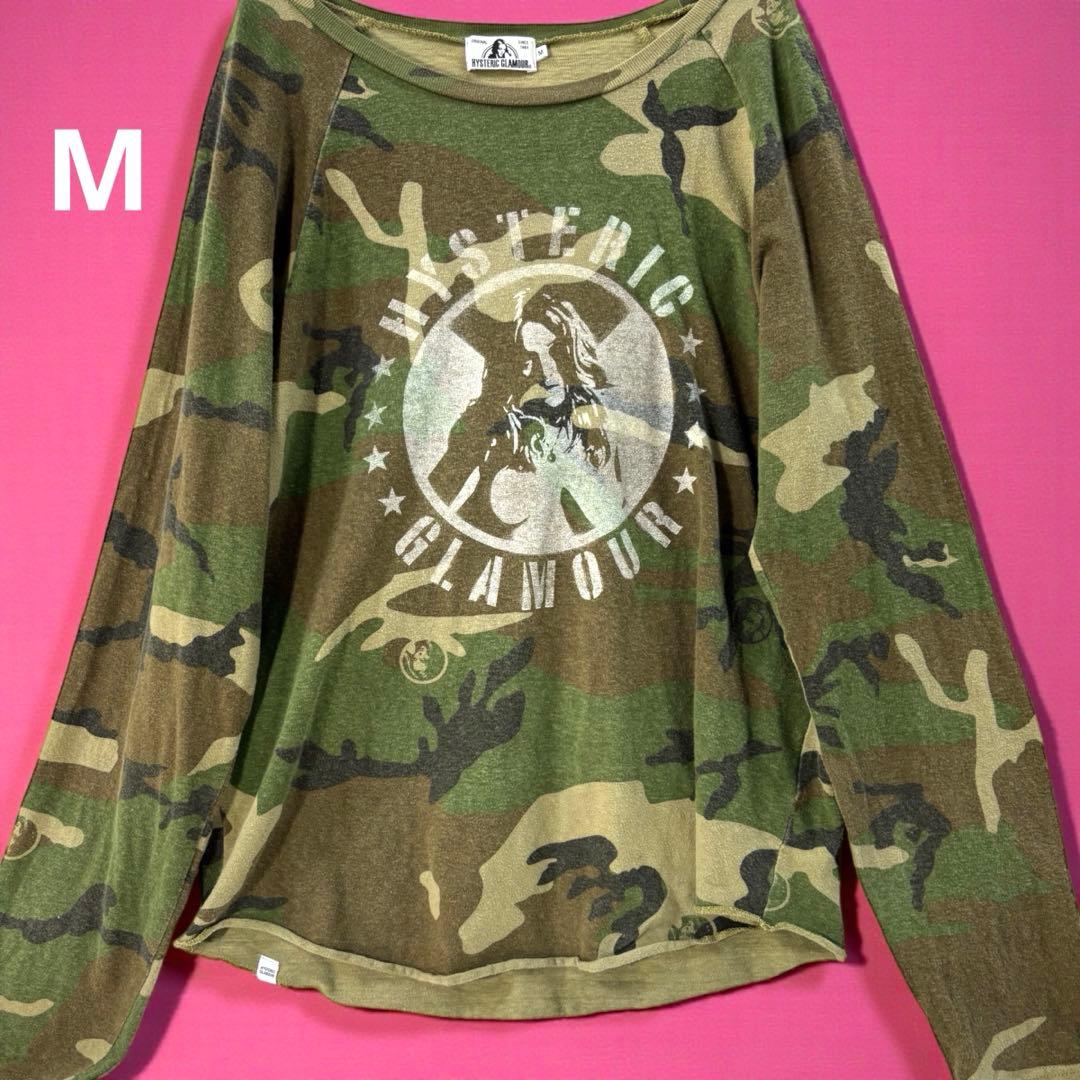 Y2K hysteric glamour archive カモフラ　ロンT 迷彩