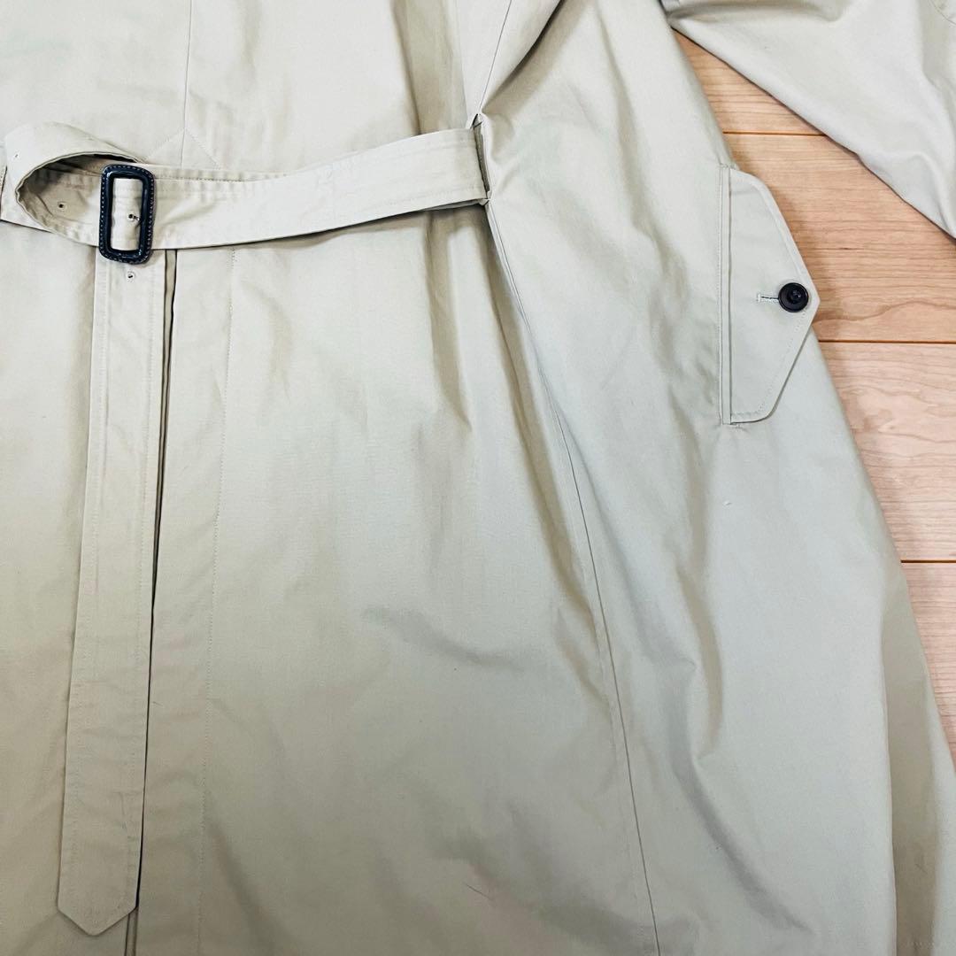 Fred Perry 赤チェック　トレンチコート　ロングコート