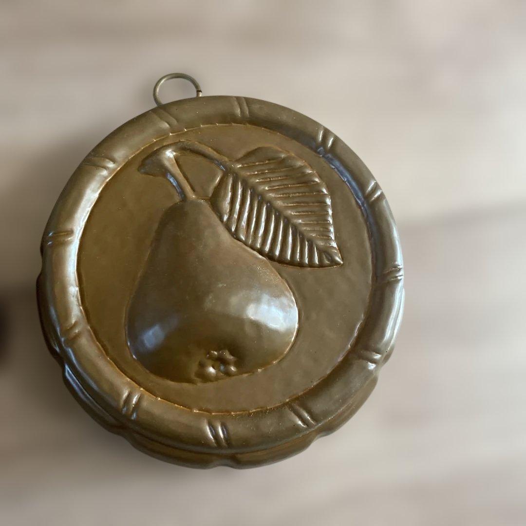 スイス製　お菓子型　3個　壁掛け　希少　アンティーク　Birth-Gramm