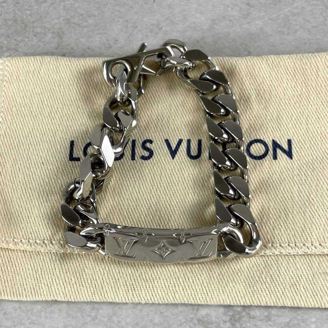 LOUIS VUITTON ルイヴィトン　チェーンブレスレット　モノグラム