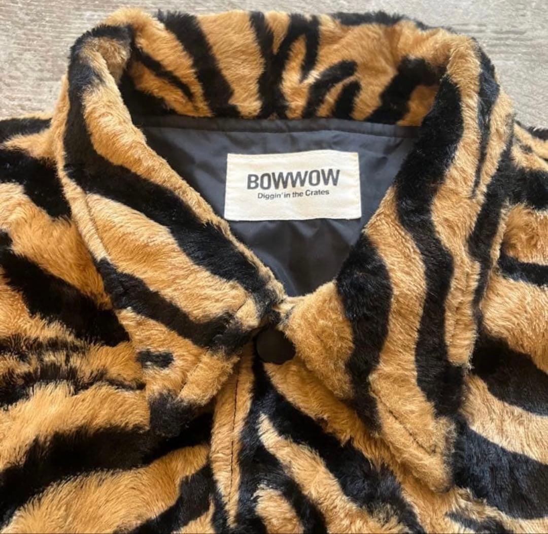 BOWWOW タイガー ファー コーチジャケット L