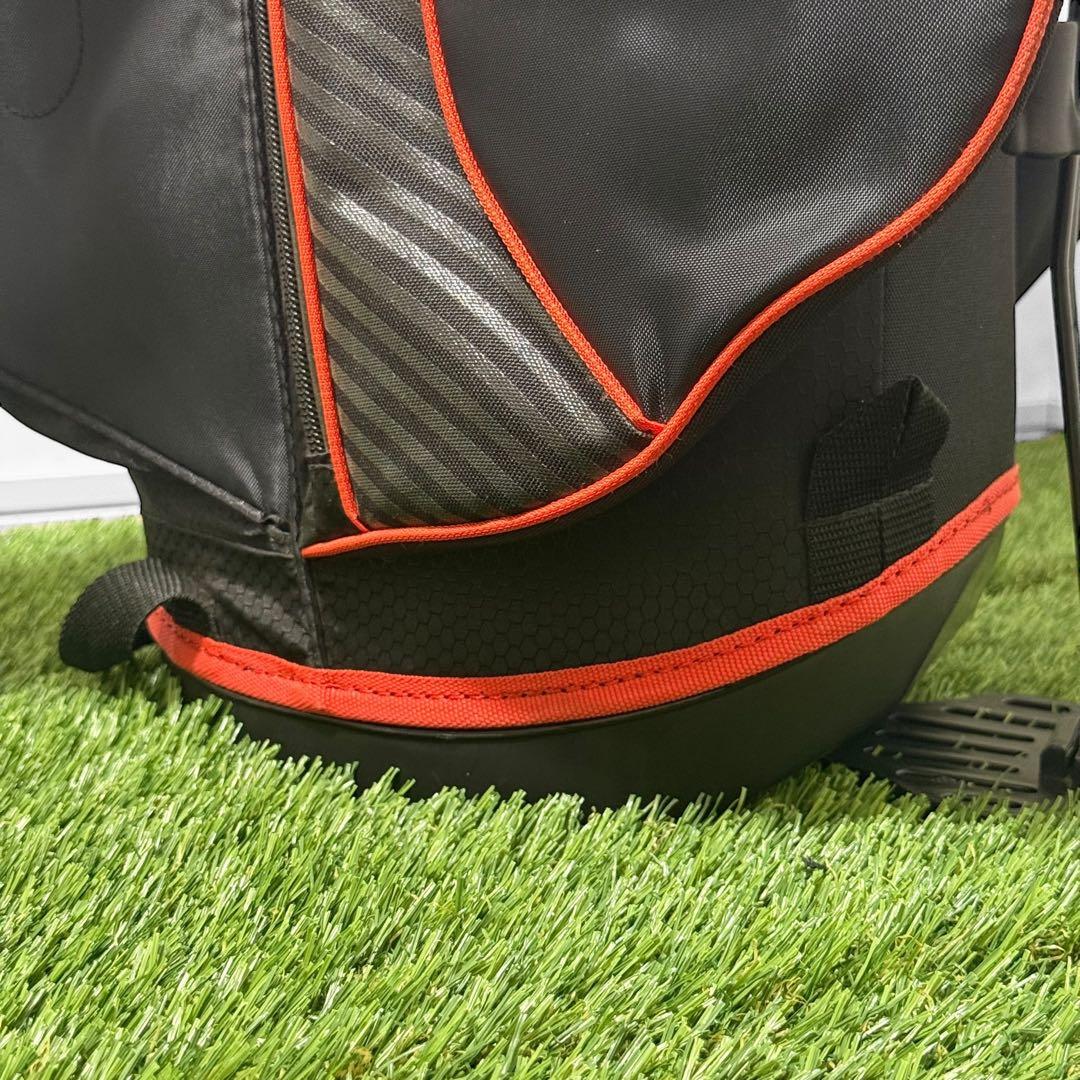 TaylorMade キャディバッグ ブラック/レッド