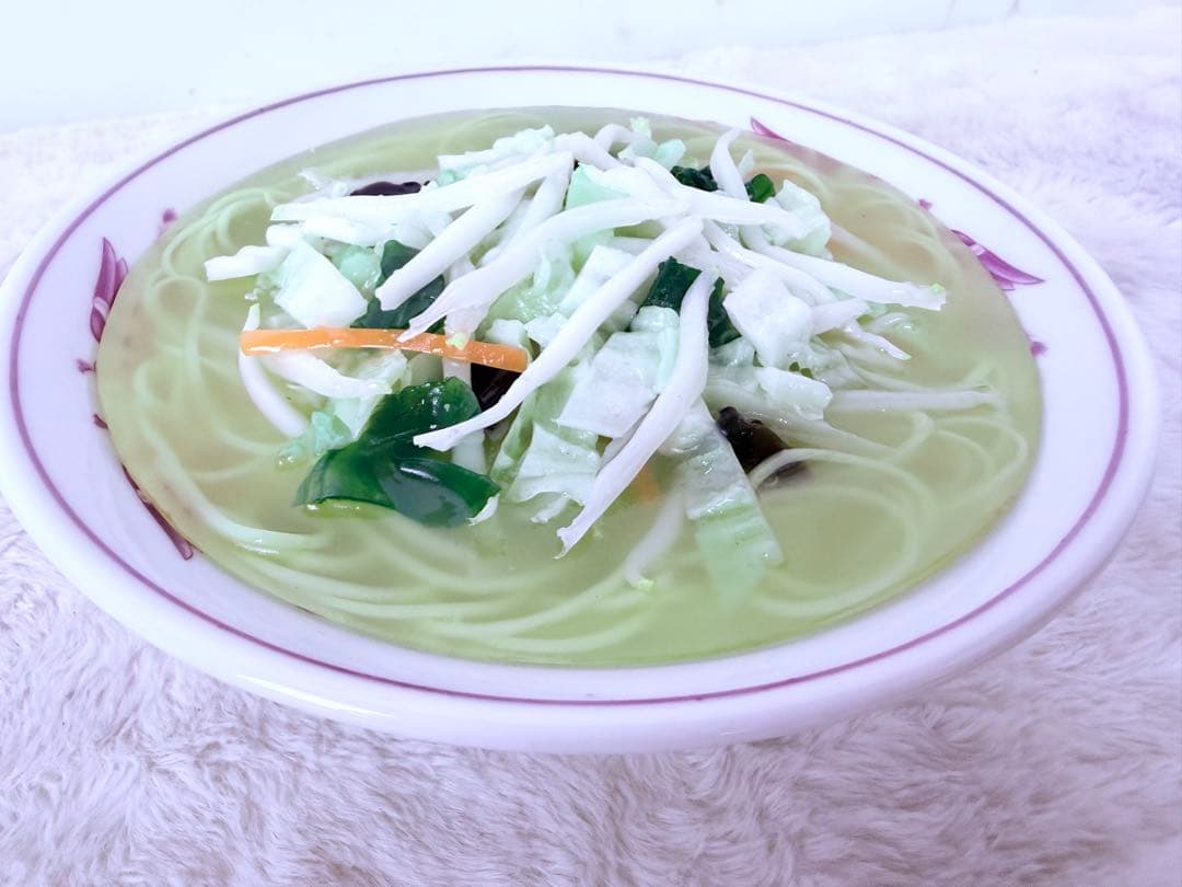 昭和レトロ タンメン 食品サンプル 直径約21.5cm 町中華 ディスプレイ用